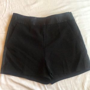 Express dressy black tailored shorts,